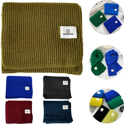 Cozy Knitted 63" Scarf