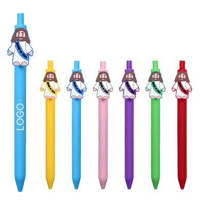Cartoon Gel Pens with Toppers