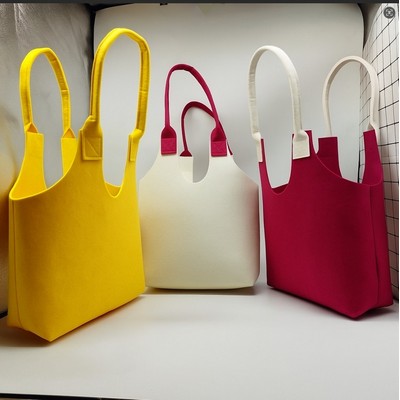 Cute Cartoon Felt Tote Bag for Kids