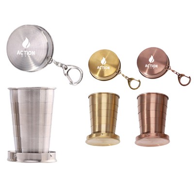 2.5oz Stainless Steel Collapsible Cup