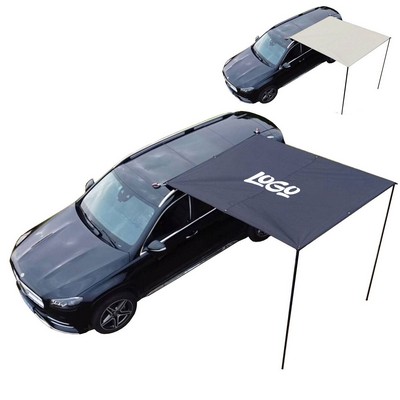 118'' Waterproof Camping Tent Car Side Sunshade Awning tarp