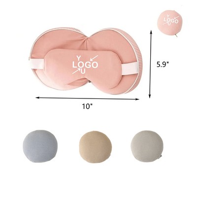 2-in-1 Travel Pillow & Eye Mask