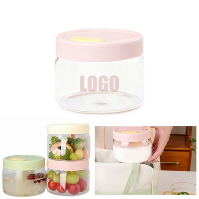 Premium Glass Box With Airtight Lid