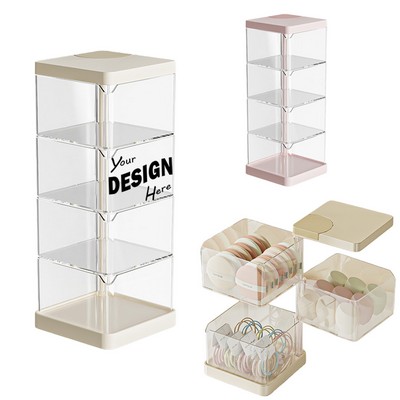 Space-Saving Rotating Storage Box