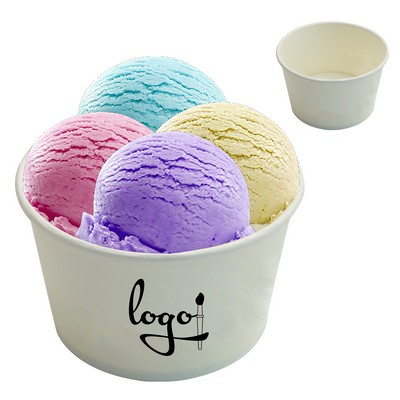 8oz Disposable Ice Cream Cups
