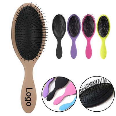 Custom Logo Hair Combs Wet Dry Detangler Brush