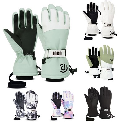 Ski Gloves - Warm Waterproof Touchscreen Gloves