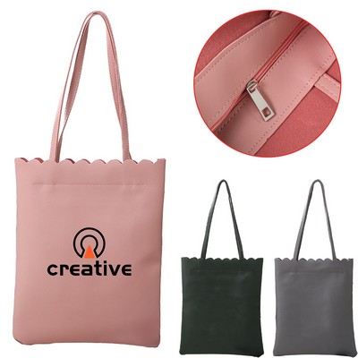 PU Leather Tote Bag