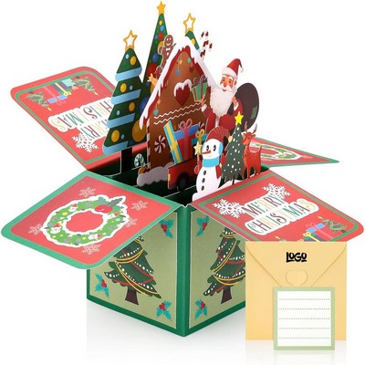 Christmas 3D Pop Up Greeting Card