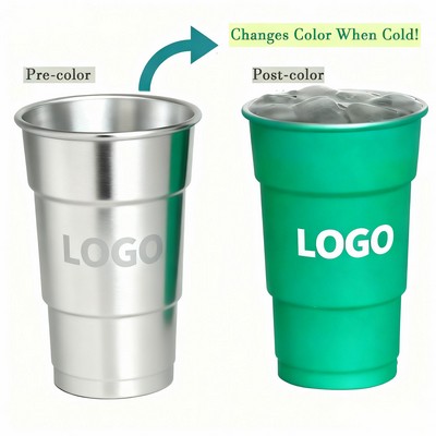 20oz Magic Color-Changing Aluminum Cup