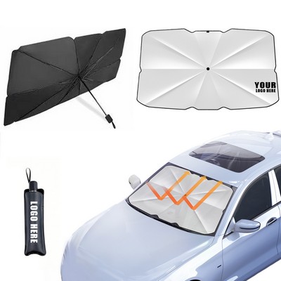 UV Proof Car Sunshade Windshield Umbrella