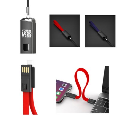 Lanyard-shaped fast Charger Cable