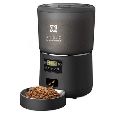 Smart Pet Feeder 4L Automatic Cat & Dog Feeder with Stainless Steel Bowl