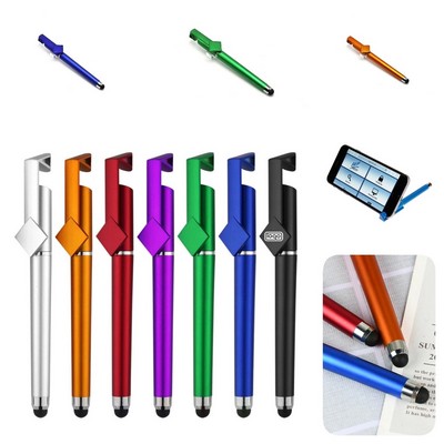 Stylus Ballpoint Pen with Phone Stand