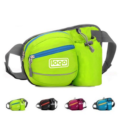 Outdoor Waist Pack with Water Bottle Holder