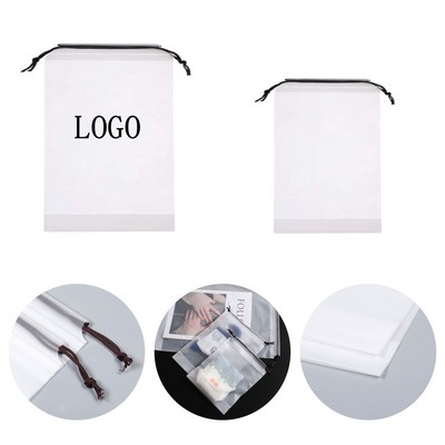 Frosted Thickened Transparent Travel Bag