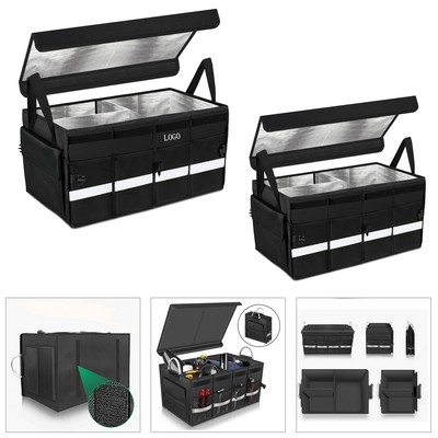 Foldable Vehicle Cargo Organizer Box