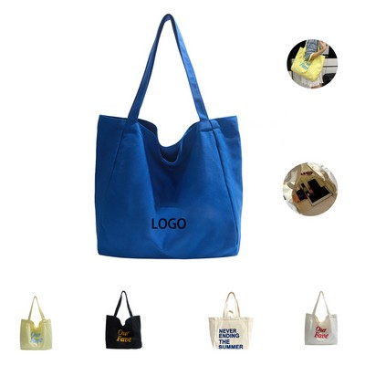 Canvas Shopping Shoulder Bag