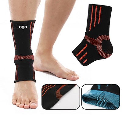 Breathable Compression Ankle Brace Support Sleeve