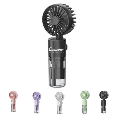 Portable Handheld Misting Fan with Humidifier