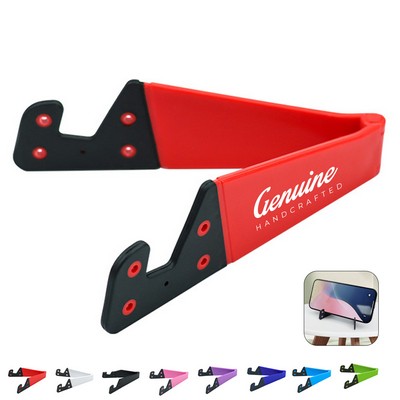Foldable V Model Mobile Phone Stand