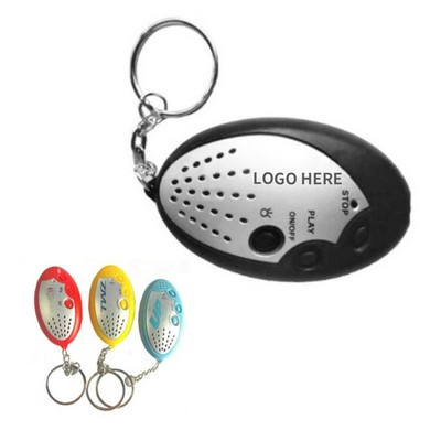 Audio Recorder LED Keyring