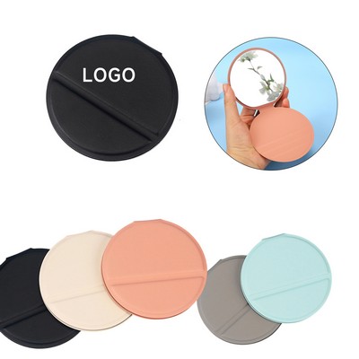 Round Folding Small Mirror