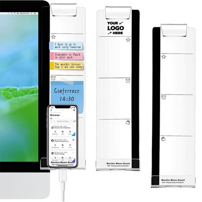 Multifunction Computer Monitor Memo Board