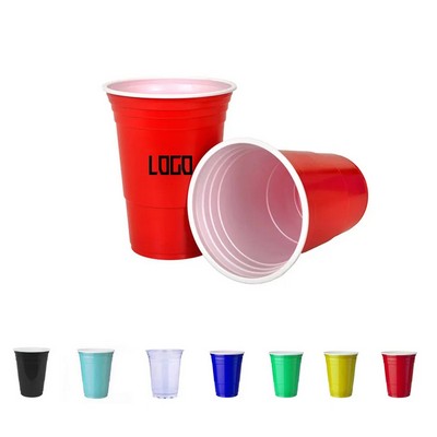 16 Oz Disposable Plastic Drinks Cup
