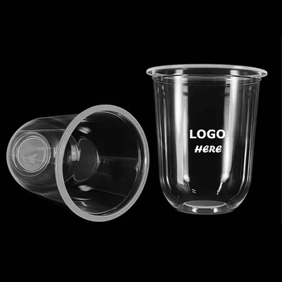 12 oz U-Shaped Disposable Plastic Cups