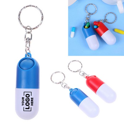 Capsule Shaped Pill Box