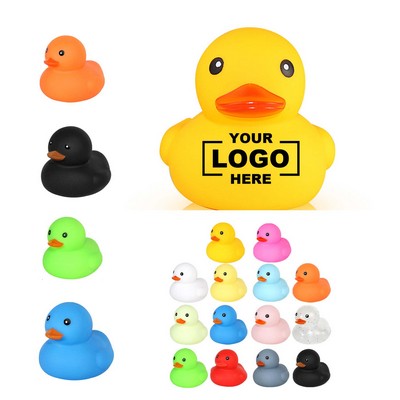 Rubber Squeaky Bath Toy Duck, Stress Relief and Sensory Play