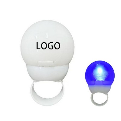 LED Light-Up Spherical Ring