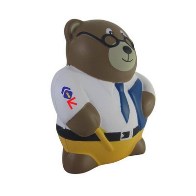 PU Foam Squishy Teacher Bear Stress Reliever Toy