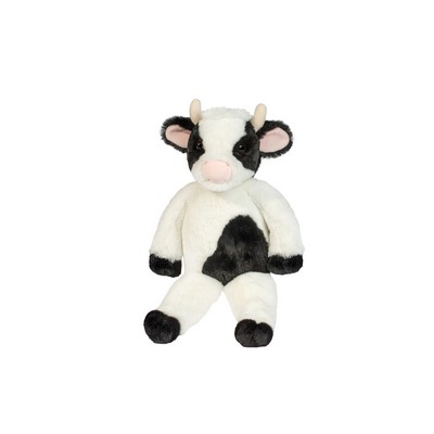 Betty Floppy Black And White Cow Stuffed Animal