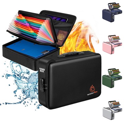 Hard Shell Fireproof Document Box