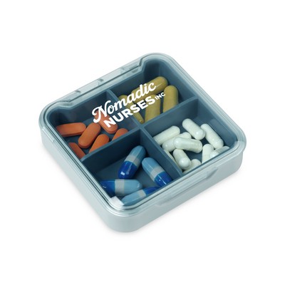 Easy Go Supplement Pill Organizer - Teal