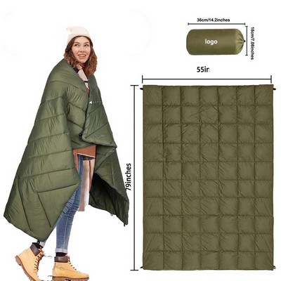 Portable Warm Travel Blanket
