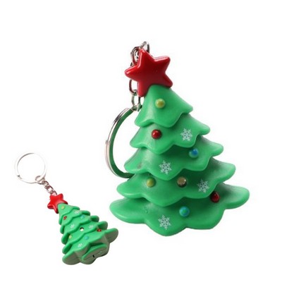 Festive LED Sound Keychain