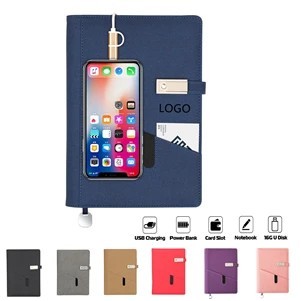 Wireless Charging Notebook with 16GB U Disk