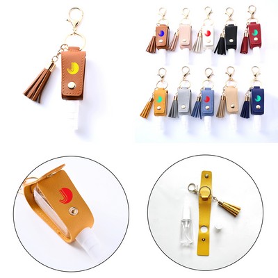 Portable Sanitizer Spray Bottle Case Keychain