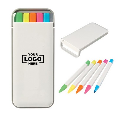 5-Color Highlighter Set