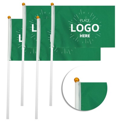Advertising Hand Waving Flag