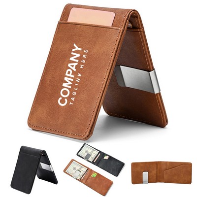 Pu Business Card Case Vertical Style