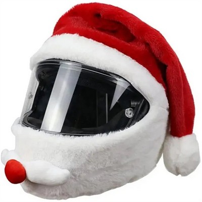 Christmas Santa Motorcycle Helmet Cover