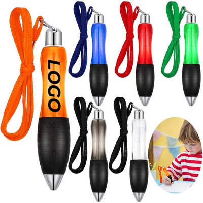 Big Fat Heavy Weighted Pen With Lanyard