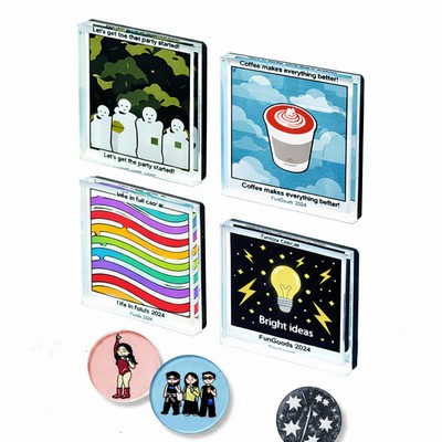 Acrylic Magnetic For Fridge