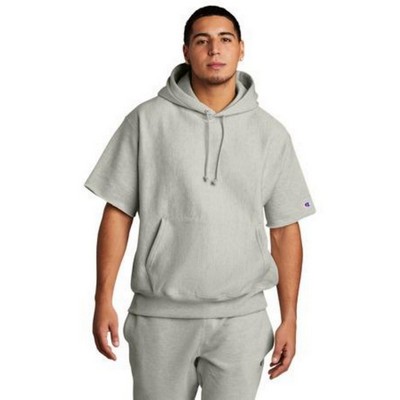 Champion Reverse Weave Short Sleeve Hooded Sweatshirt