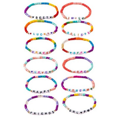 Elastic Beaded Friendship Bracelet