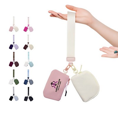 Multi-Functional Mini Pouch Set W/Wrist Strap